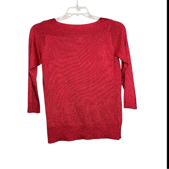 AGB speaking red sweater valentines new size medium - Picture 2 of 5